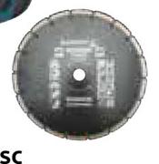 3 Piece Diamond Blade 230mm x 22.2mm