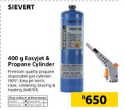 Sievert 400g Easyjet & Propane Cylinder
