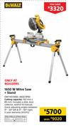 Dewalt 1650W Mitre Saw + Stand DW714STAND