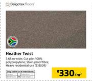 Belgotex Floors Heather Twist-Per Sqm