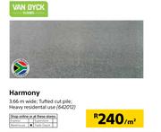 Vendyck Harmony-Per Sqm