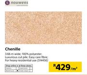 Nouwens Chenille-Per Sqm