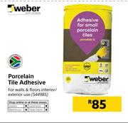 Weber Porcelain Tile Adhesive