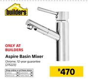 Builders Aspire Basin Mixer