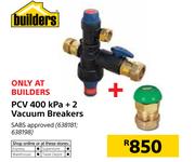 PVC 400kPa + 2 Vacuum Breakers