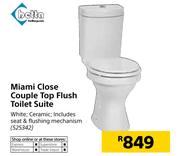 Hetta Miami Close Couple Top Flush Toilet Suite