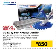 BlueChem Stingray Pool Cleaner-Combo