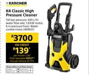 Karcher K4 Classic High Pressure Cleaner