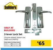 Builders 2 Lever Lock Set