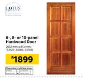 Lotus 6, 8 Or 10 Panel Hardwood Door 2032mm x 813mm 
