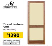 Swartland 2-Panel Hardwood Glass FC3 PD6