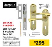Dortello 203mm/8" Barcelona Lock Set