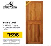 Swartland Stable Door 2032mm x 813mm, Engineered Hardwood