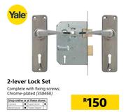 Yale 2 Lever Lock Set