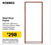 Steel Door Frame 2032mm x 813mm x 115mm x 0.8mm