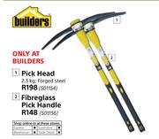 Builders Fibreglass Pick Handle