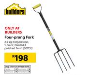 Builders 2.2kg Four Prong Fork