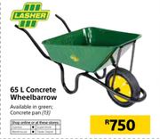Lasher 65Ltr Cencrete Wheelbarrow