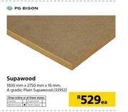 PG Bison Supawood 1830mm x 2750mm x 16mm-Each