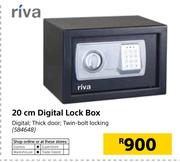 Riva 20cm Digital Lock Box