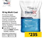 DampX 5KG Multi Coat White, Grey or Charcoal