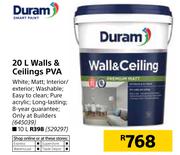 Duram 10L Walls & Ceilings PVA 