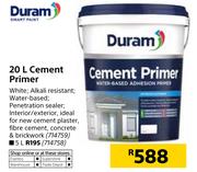 Duram 5L Cement Primer