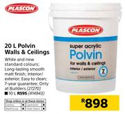 Plascon 20L Polvin Walls & Ceilings