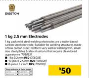 Disston 10 Piece 2.5mm Electrode