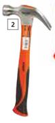 Grip 560g Claw Hammer Fibre Handle