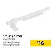 1m Single Track White