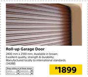 Roll-Up Garage Door 2400mm X 2100mm 