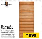 Solid Doors Horizontal  Slatted Door 2032mm X 813mm