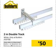 Builders 2m Double Track White