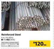 Reinforced Steel Y12-6m Each