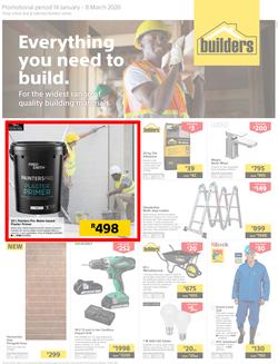 Builders KZN: Everything You Need To Build (14 Jan - 8 March 2020), page 1