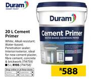 Duram 20L Cement Primer