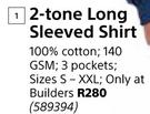 Beck 2 Tone Long Sleeved Shirt