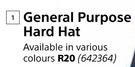 Beck General Purpose Hard Hat