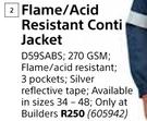 Beck Flame / Acid Resistant Conti Jacket
