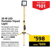 2 x 20W LED Portable Tripod Light
