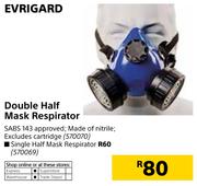 Evrigard Double Half Mask Respirator