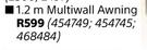 1.2m Multiwall Awning