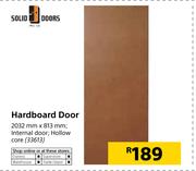 Solid Doors Hardboard Door-2032mm x 813mm