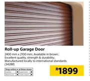 Roll-Up Garage Door-2400mm x 2100mm