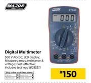 Major Tech Digital Multimeter