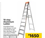 10 Step Aluminium Ladder