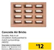 Concrete Air Bricks