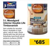 Dulux 5L Woodgard Interior Double Life Timbavanish