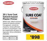 Plascon 20L Sure Coat Solvent Based Plaster Primer 
